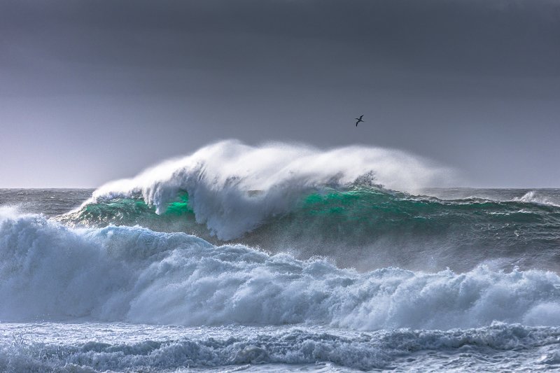 Emerald waves