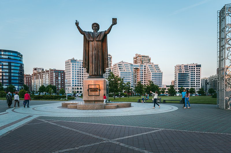 Памятник белорусскому первопечатнику Франциску Скорине