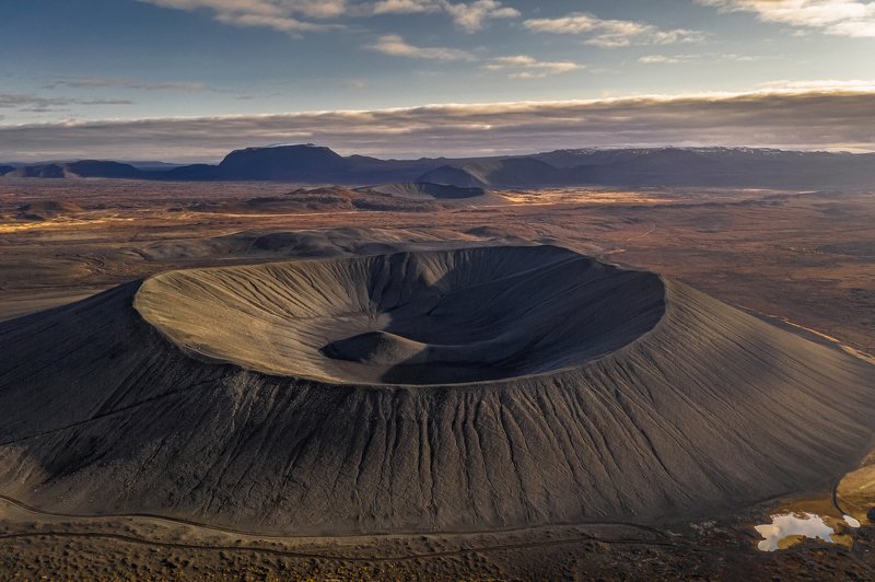 Volcano crater - Iceland 