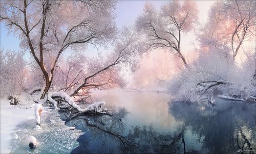 Рождественские кружева