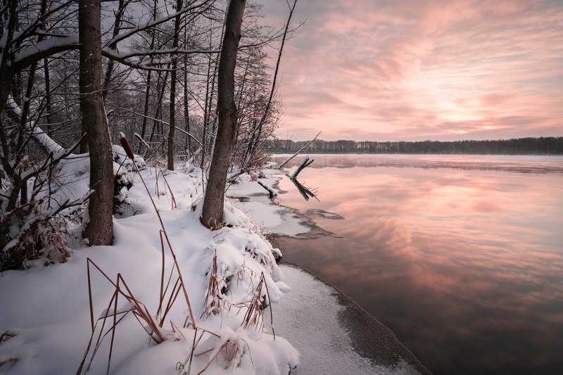 Зима на Белом озере