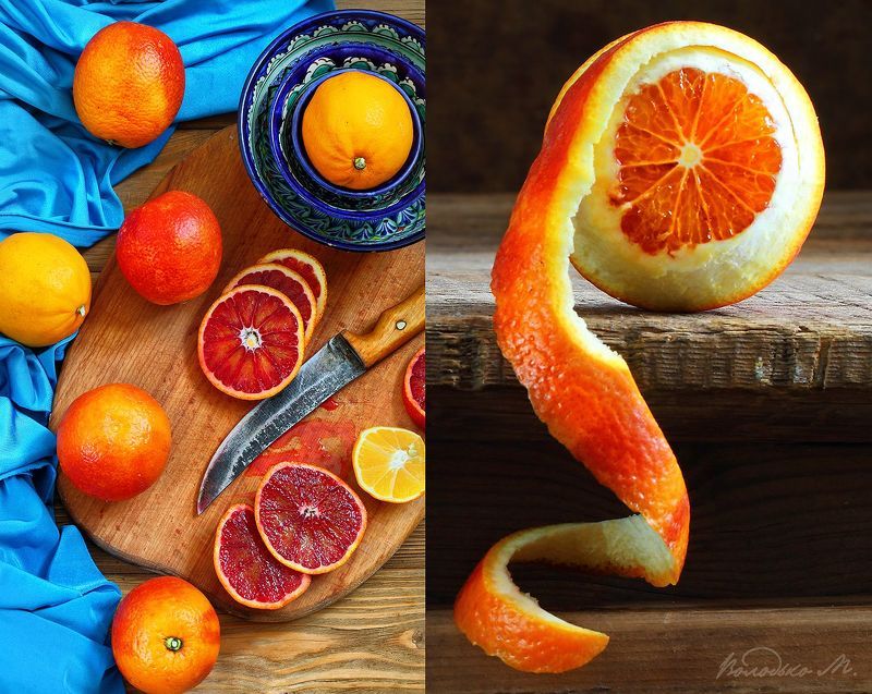 Красные апельсины