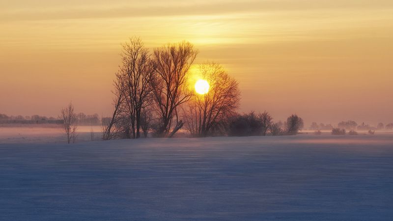 Winter sunrise