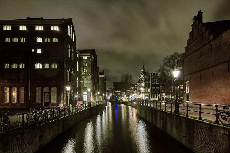 Спящий город…Амстердам….
