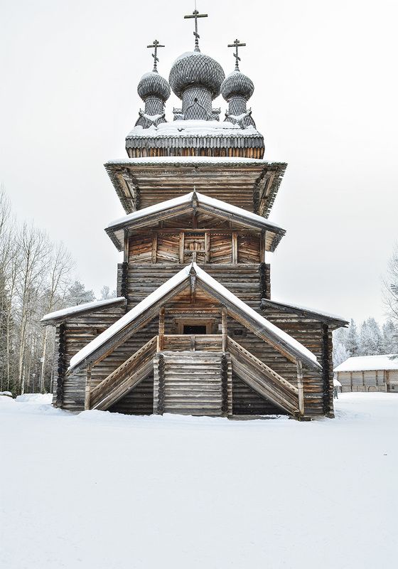 Церковь Вознесения Господня из села Кушерека Онежского района, 1669 года