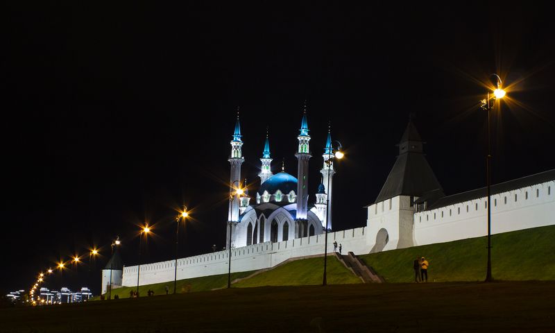 Ночной Казанский Кремль