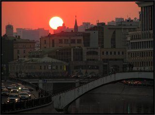 Версия московского заката