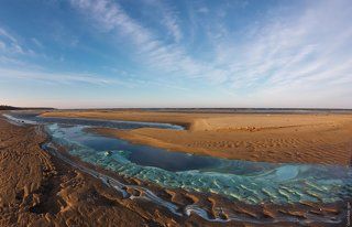 Цвета и фактуры Рыбинского моря