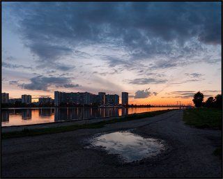 Летний закат в Печатниках