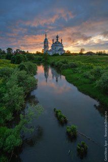 Закат в Савинском