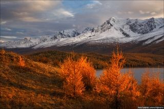 Тепло осеннего заката
