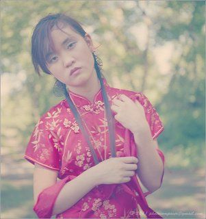 Sad chinese girl...