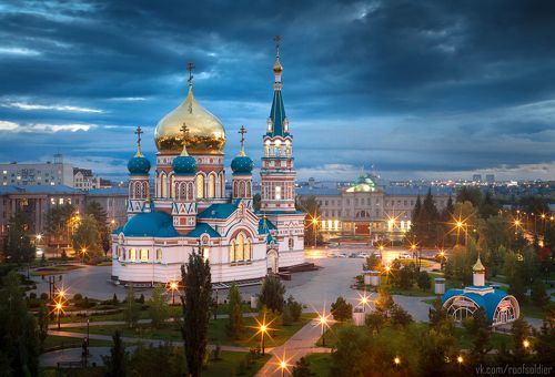 Открытка из Омска
