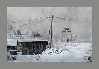 снег на острове Куростров. дек 2018