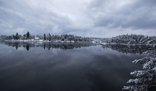 Озеро вечернее 6
