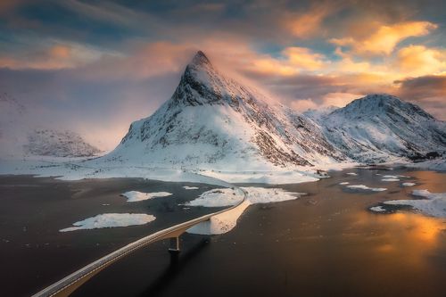 Sunset in Lofoten