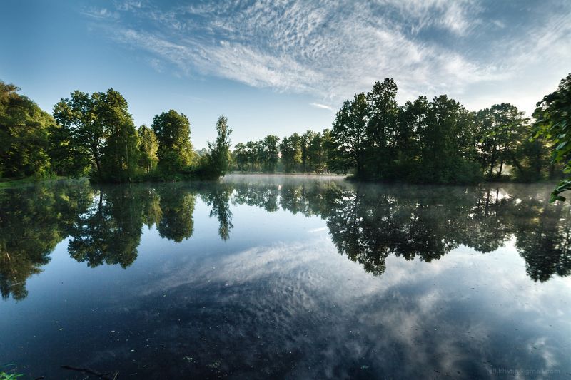 Барский пруд в Середниково