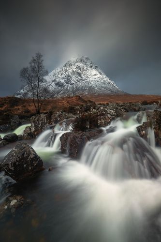 Buachaille Etive Mor Waterfall