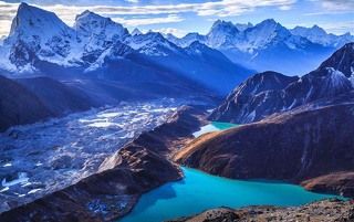 Gokyo Lake view from Gokyo Ri