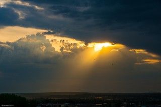 Закат в Пензе