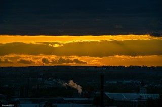 Полосатый закат