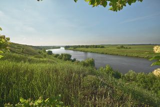 Утро на реке Сосна