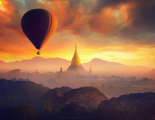 Bagan, Myanmar.