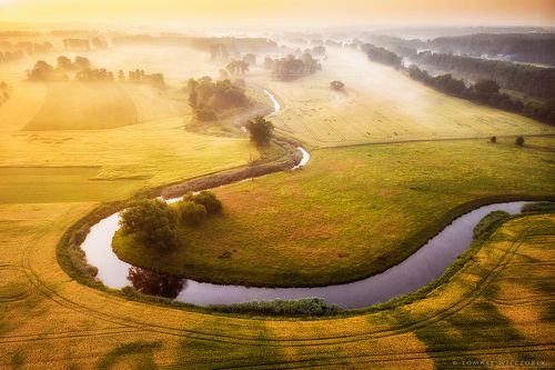 Meandering river