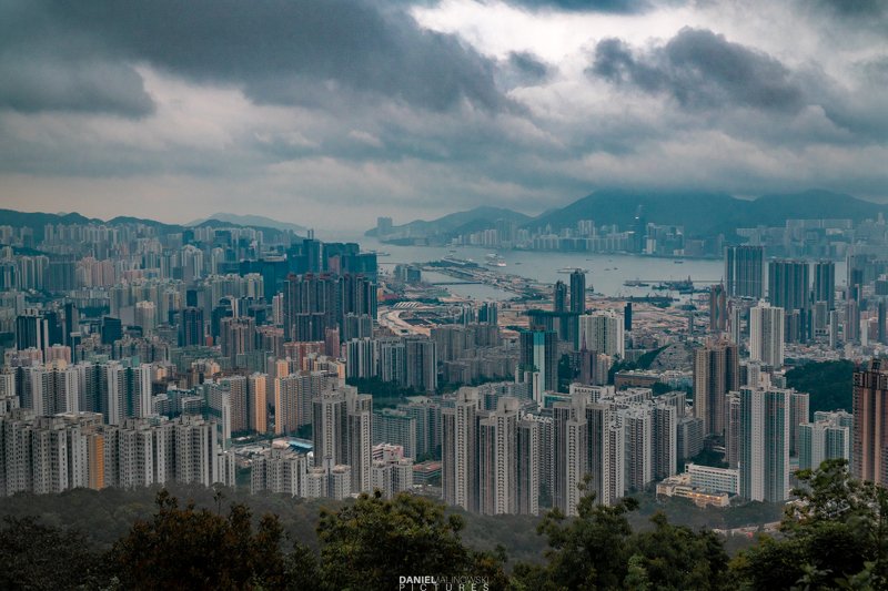 Cloudy Hong Kong
