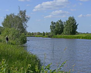 Рыбачка на р.Ачаирка.
