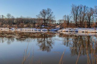 Апрельское утро.