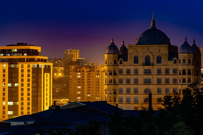Ночные краски Баку