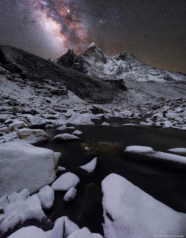 Ночное небо Гималаев