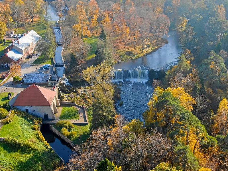 Водопад Кейла-Йоа. Эстония.