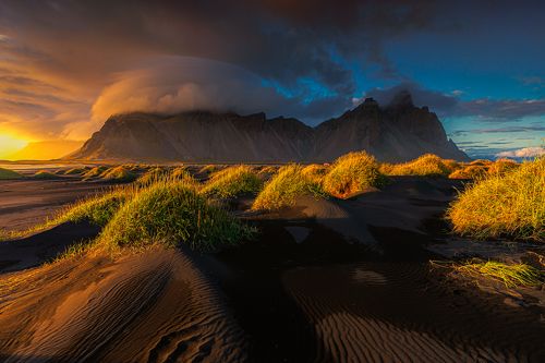 Light over Vestrahorn