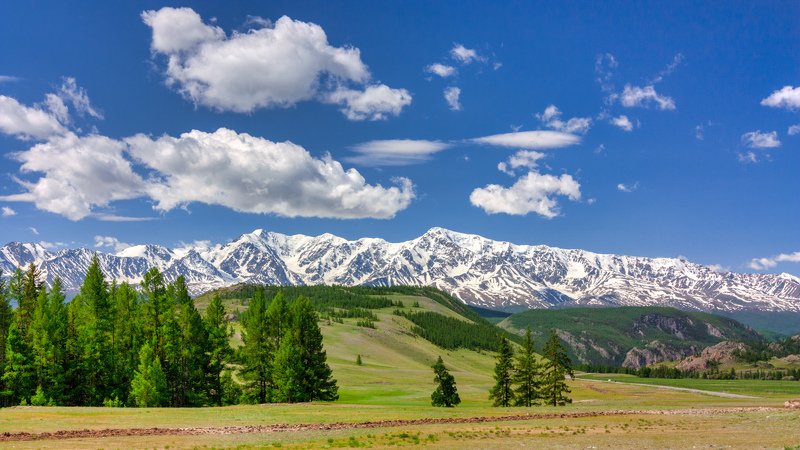 Чуйские Альпы горный Алтай