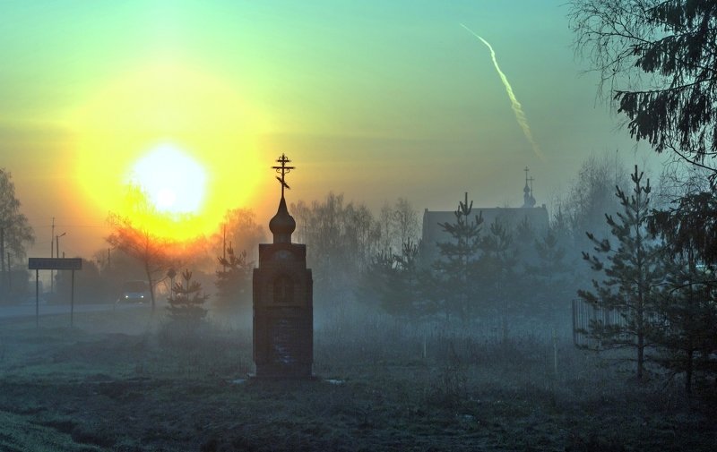 Утро в селе Каблуково