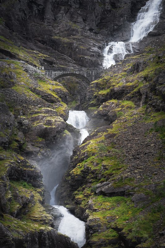 Trollstigen and Stigfossen waterfalls