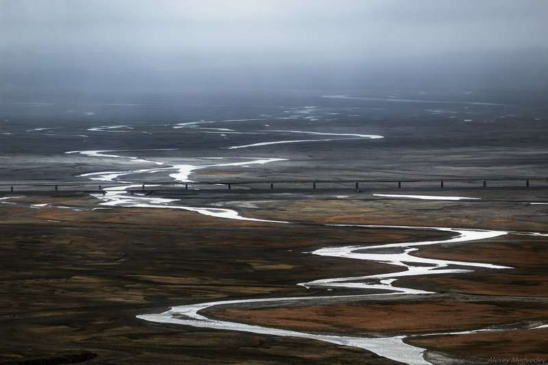 Skaftafellsá, или реки южной Исландии и пересекаюая их единичка