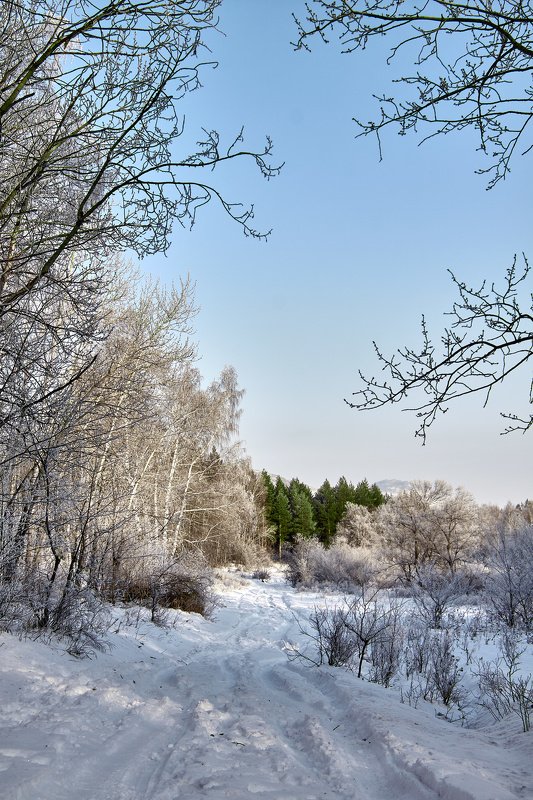 Зима в Башкирии
