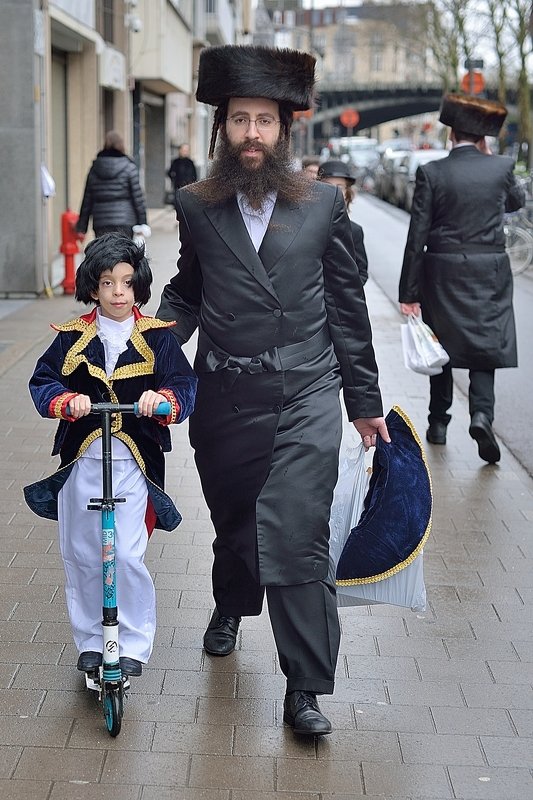 Poerim,feast of Jews(Antwerp-Belgium)