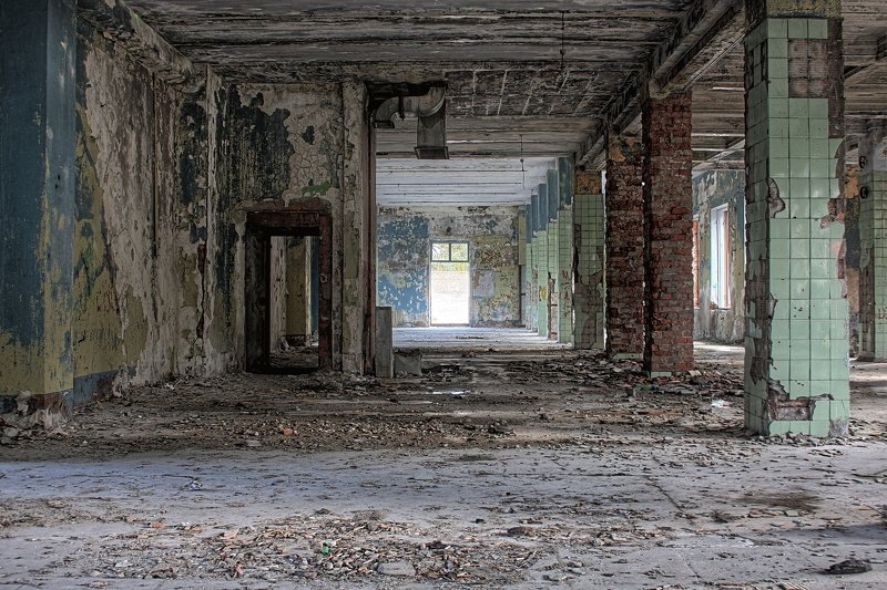 ruined bath