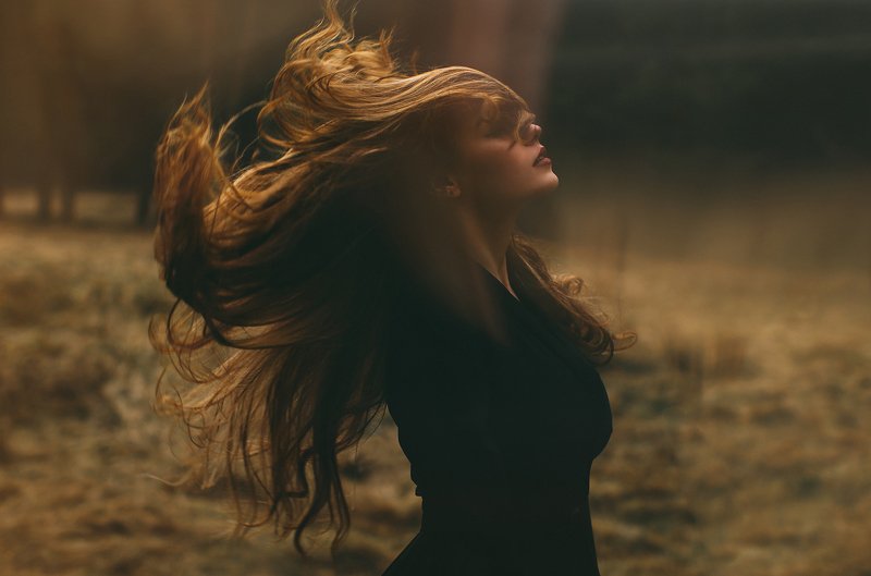 Солнце и ветер в её волосах