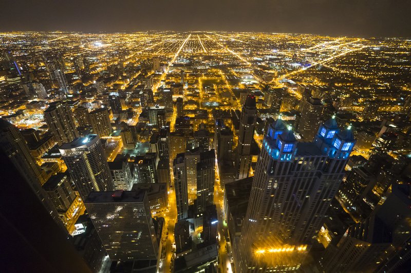 Chicago from 95th floor