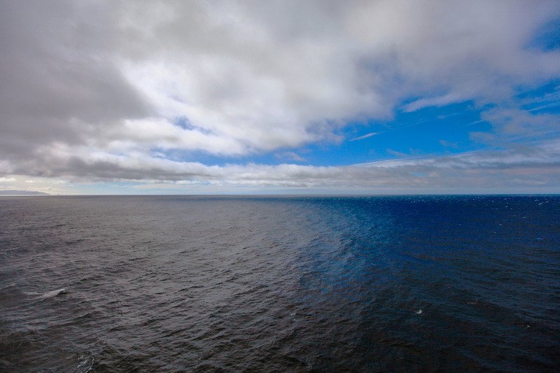 Океан и небо… Тихий океан. Патагония. Чили.