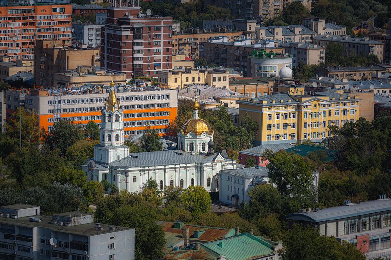 Церковь Николая Чудотворца на Трех горах. Москва