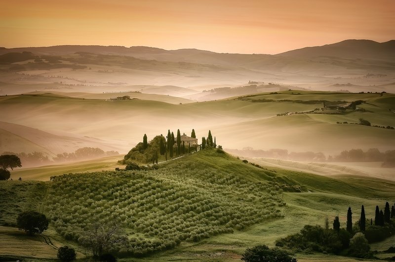 Misty Belvedere (Tuscany)