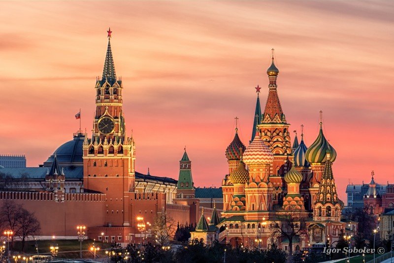 Кремль на закате