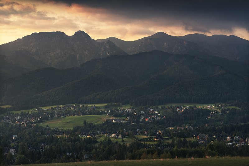 View of the Tatra Mountains